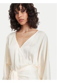 ACCESS FASHION Sukienka wieczorowa 63-3379-357 Kremowy Regular Fit. Kolor: kremowy. Materiał: syntetyk. Styl: wizytowy #5