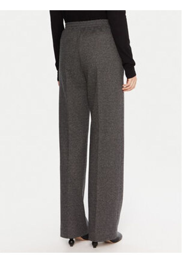 Weekend Max Mara Spodnie materiałowe Zelma 2525786042 Szary Regular Fit. Kolor: szary. Materiał: syntetyk