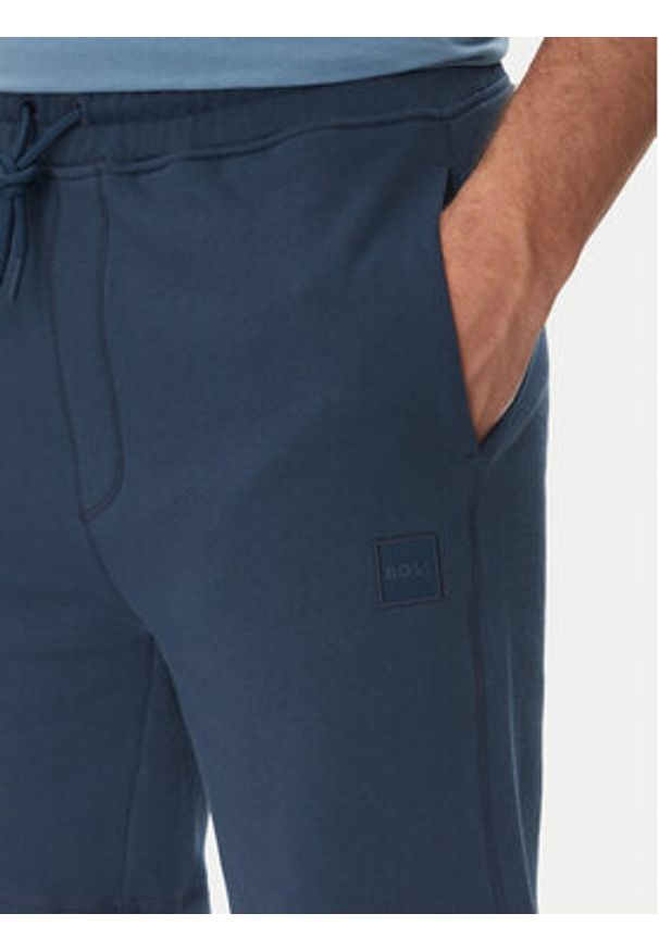 BOSS Szorty sportowe Sewalk 50511726 Niebieski Regular Fit. Kolor: niebieski. Materiał: bawełna. Styl: sportowy