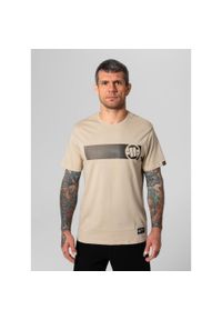 PITBULL - Koszulka męska Pitbull Casino. Kolor: beżowy #1