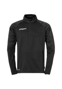 UHLSPORT - Kurtka dziecięca Uhlsport Goal 25. Kolor: szary, fioletowy, brązowy, wielokolorowy, czarny. Materiał: poliester. Długość rękawa: długi rękaw. Długość: długie. Sport: piłka nożna #1