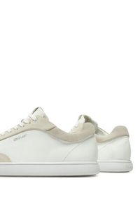 Calvin Klein Sneakersy Cupsole Lace Up - Lth Sue Mix HW0HW02435 Beżowy. Kolor: beżowy. Materiał: skóra