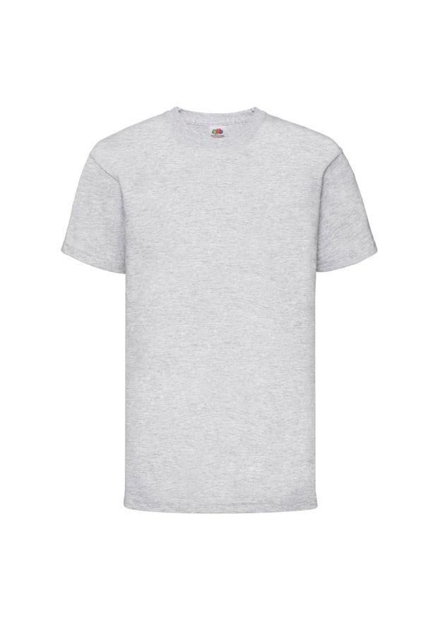 FRUIT OF THE LOOM - Koszulka Dziecięca Valueweight Heather T-shirt. Kolor: szary