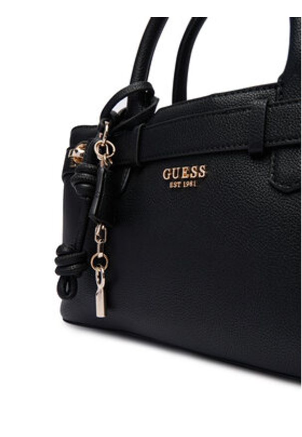 Guess Torebka Gregoria HWBG85 46060 Czarny. Kolor: czarny. Materiał: skórzane