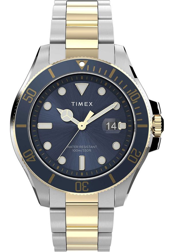Zegarek Timex Zegarek męski Timex TW2V42000 srebrny. Kolor: srebrny
