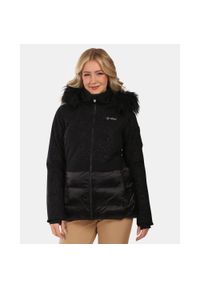Damska kurtka narciarska z wbudowanym systemem ogrzewania Kilpi LENA-W. Kolor: czarny. Materiał: len. Sezon: zima. Sport: narciarstwo #1