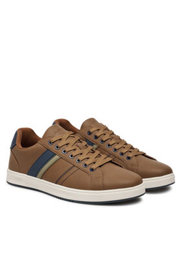 Aldo Sneakersy Citywalk 13317115 Brązowy. Kolor: brązowy. Materiał: skóra