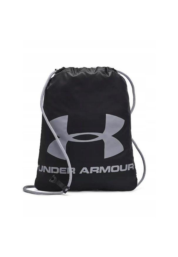 Under Armour - WOREK PLECAK UNDER ARMOUR SPORTOWY 1240539-009 na trening wycieczkę. Kolor: czarny. Styl: sportowy