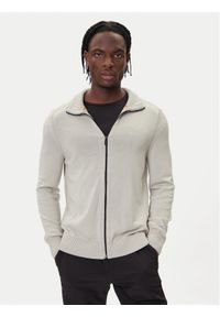 BOSS Sweter Avac_FZ 50501750 Beżowy Regular Fit. Kolor: beżowy. Materiał: syntetyk