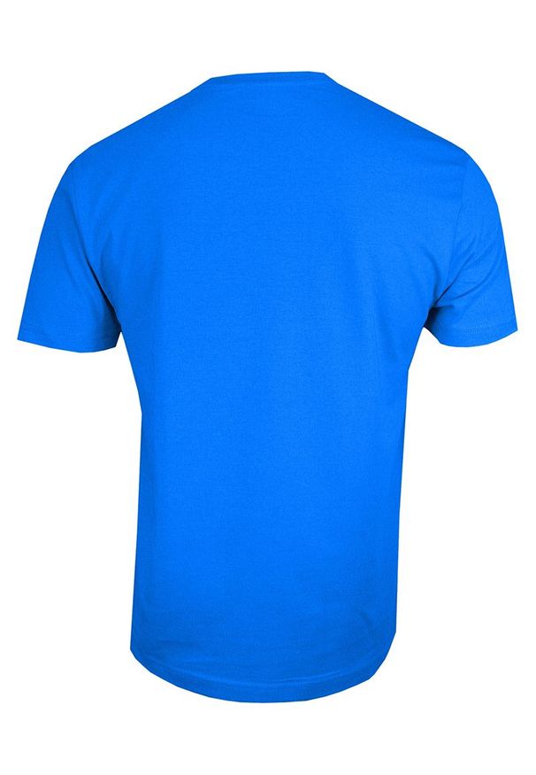 Niebieski t-shirt Stedman krótki, casualowy, na co dzień