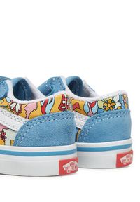 Vans Sneakersy Old Skool V VN000CS6BOX1 Błękitny. Kolor: niebieski. Materiał: zamsz, skóra. Model: Vans Old Skool #7