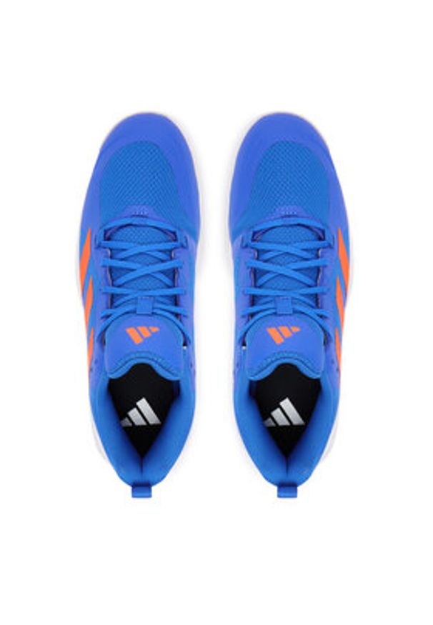 Adidas - adidas Buty halowe Court Team Bounce 2.0 JP7267 Niebieski. Kolor: niebieski. Materiał: materiał