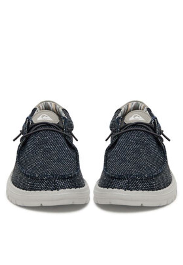 Quiksilver Półbuty WADE-01 Granatowy. Kolor: niebieski. Materiał: materiał