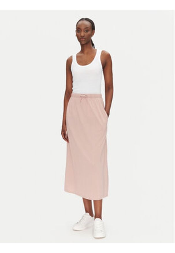 JDY Spódnica maxi Dalila 15317570 Różowy Regular Fit. Kolor: różowy. Materiał: syntetyk