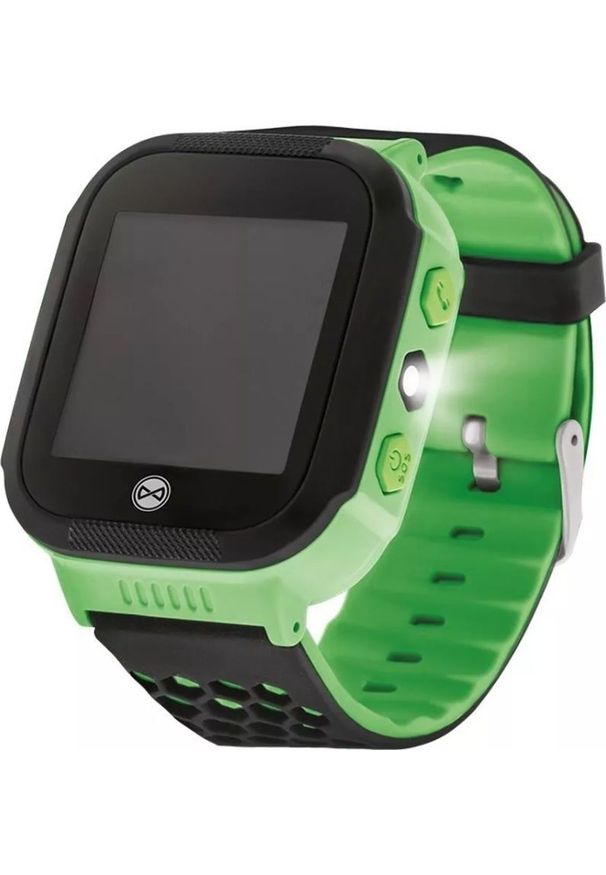 FOREVER - Smartwatch Forever Find Me KW-200 Zielony (5900495702982). Rodzaj zegarka: smartwatch. Kolor: zielony