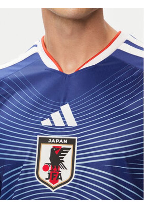 Adidas - adidas Koszulka techniczna Japan 26/27 Home KD3345 Granatowy Slim Fit. Kolor: niebieski. Materiał: syntetyk