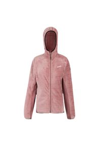 Regatta - Damska Bluza Polarowa Endra Z Kapturem. Typ kołnierza: kaptur. Kolor: różowy, czerwony, wielokolorowy. Materiał: polar. Sezon: zima #1