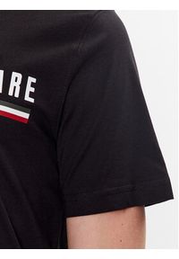 Aeronautica Militare T-Shirt 231TS1942J538 Czarny Regular Fit. Kolor: czarny. Materiał: bawełna