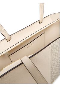 MICHAEL Michael Kors Torebka Flora 30T5GFFT3B Beżowy. Kolor: beżowy. Materiał: skórzane