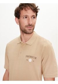 Jack & Jones - Jack&Jones Polo Jprblaalfie 12259678 Brązowy Regular Fit. Typ kołnierza: polo. Kolor: brązowy. Materiał: bawełna #6