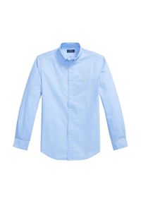 Polo Ralph Lauren Koszula 710805564509 Niebieski Regular Fit. Typ kołnierza: polo. Kolor: niebieski. Materiał: bawełna #1