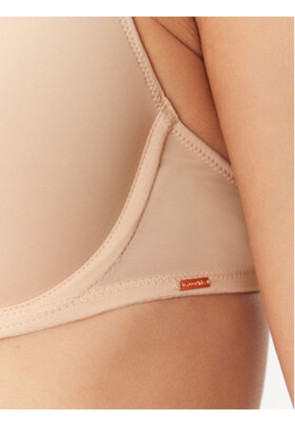 Dorina Biustonosz push-up Michelle FXPG0042MI121 Beżowy. Kolor: beżowy. Materiał: syntetyk. Rodzaj stanika: push-up