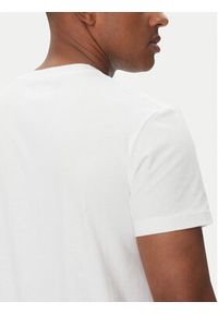 Versace Jeans Couture T-Shirt 78GAHC05 Biały Regular Fit. Kolor: biały. Materiał: bawełna