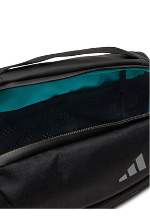 Adidas - adidas Saszetka nerka Mercedes - AMG Petronas Formula One Team Intelligent Packing System JX6478 Turkusowy. Kolor: turkusowy. Materiał: materiał