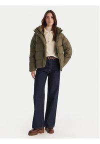 TOMMY HILFIGER - Tommy Hilfiger Kurtka puchowa WW0WW45739 Zielony Regular Fit. Kolor: zielony. Materiał: syntetyk #6