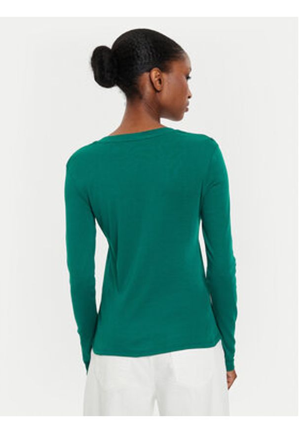 United Colors of Benetton - United Colors Of Benetton Bluzka 3GA2D1068 Zielony Regular Fit. Kolor: zielony. Materiał: bawełna