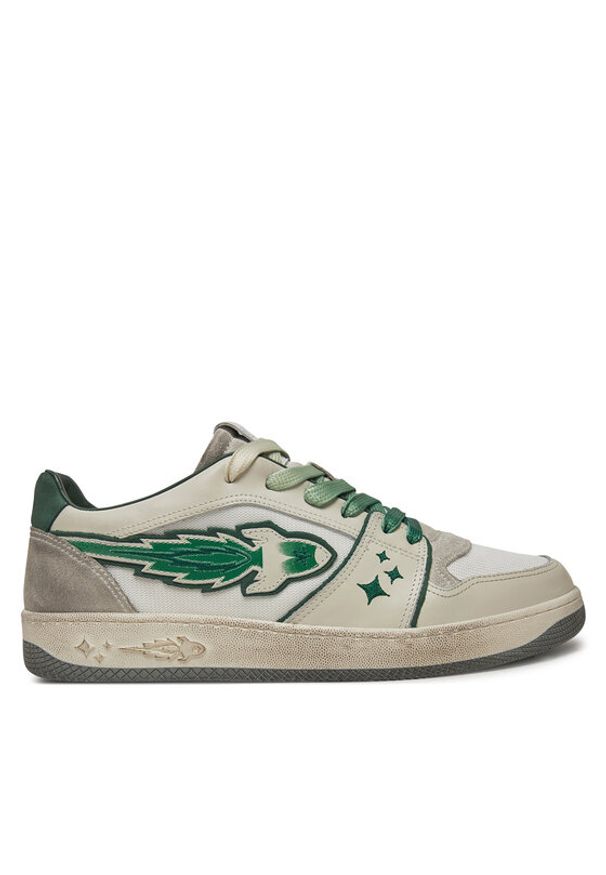Enterprise Japan Sneakersy BB5001 PX634 S1056 Biały. Kolor: biały. Materiał: skóra