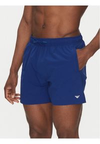 Emporio Armani Underwear Szorty kąpielowe EM000583 AF12331 UB093 Niebieski Regular Fit. Kolor: niebieski. Materiał: syntetyk