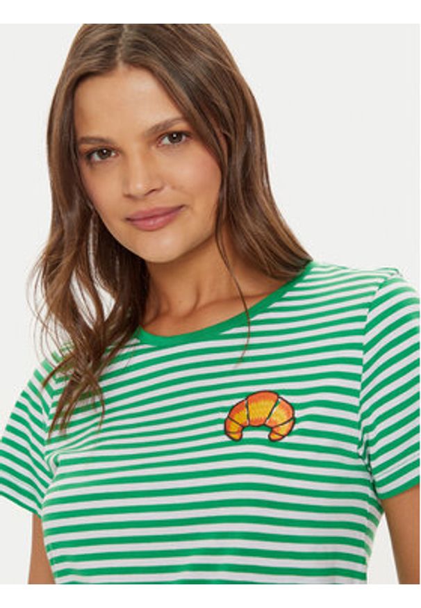 Noisy may - Noisy May T-Shirt 27025691 Zielony Regular Fit. Kolor: zielony. Materiał: bawełna