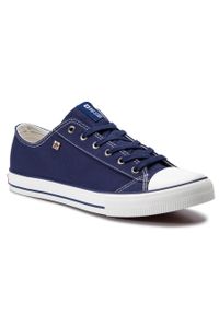 BIG STAR SHOES - Trampki Big Star Shoes DD174503R43 Navy. Kolor: niebieski. Materiał: materiał