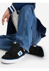 DC Shoes Sneakersy EO-PURE DC01782005 Czarny. Kolor: czarny. Materiał: skóra, zamsz #1