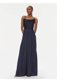 Rinascimento Sukienka wieczorowa CFC0117804003 Granatowy Regular Fit. Kolor: niebieski. Materiał: syntetyk. Styl: wizytowy #1