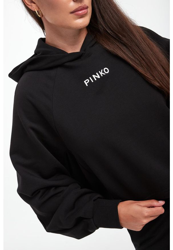 Pinko - Bluza damska z kapturem Mediocre PINKO. Typ kołnierza: kaptur