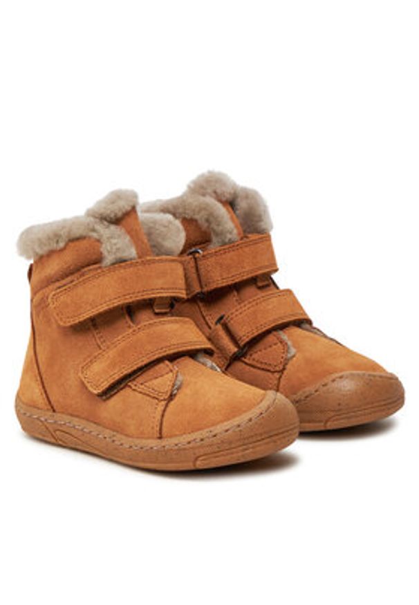 Froddo Kozaki Minni Suede G2110141-2 S Brązowy. Kolor: brązowy. Materiał: zamsz, skóra