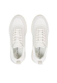 Calvin Klein Sneakersy 2 Piece Runner S Lace Up-Nano Mn HW0HW01644 Biały. Kolor: biały #3