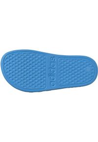 Adidas - Klapki adidas Adilette Aqua Slides Jr ID2621 niebieskie. Okazja: na plażę. Kolor: niebieski. Materiał: syntetyk. Styl: sportowy #6