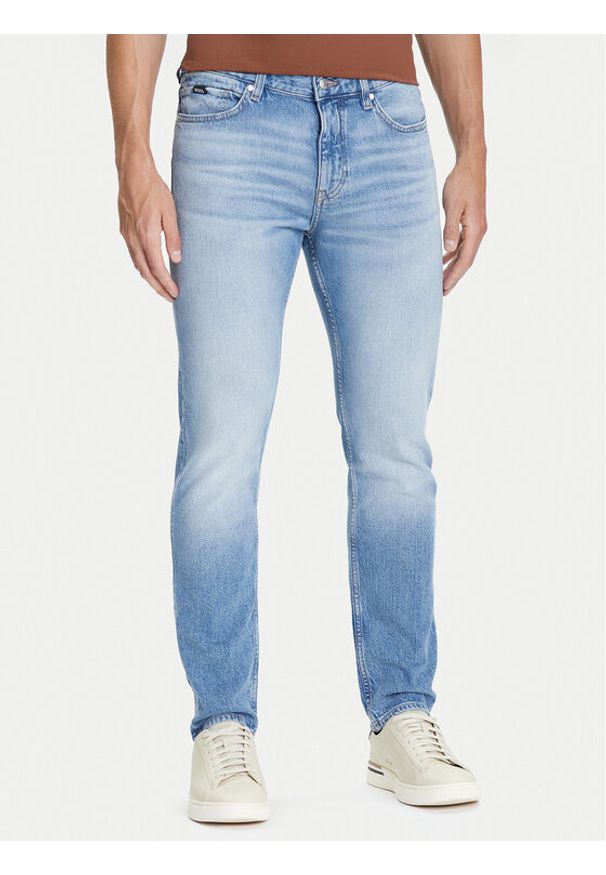 BOSS Jeansy C-Delaware 50544869 Niebieski Slim Fit. Kolor: niebieski