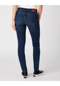 Wrangler - DAMSKIE SPODNIE JEANSOWE WRANGLER SKINNY BLUE INK W28K4535F