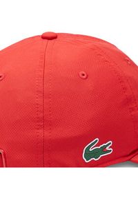 Lacoste Czapka z daszkiem RK2662 Czerwony. Kolor: czerwony. Materiał: materiał, poliester #3