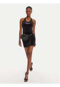 Juicy Couture Sukienka koktajlowa JCWED125326 Czarny Slim Fit. Kolor: czarny. Materiał: syntetyk. Styl: wizytowy #4