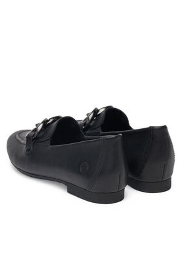 Remonte Loafersy D0K00-00 Czarny. Kolor: czarny. Materiał: skóra