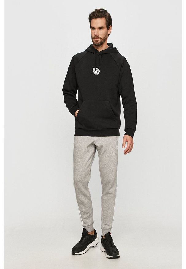 adidas Originals - Spodnie. Okazja: na co dzień. Kolor: szary. Styl: casual