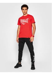 EVERLAST - Everlast T-Shirt 807580-60 Czerwony Regular Fit. Kolor: czerwony. Materiał: bawełna #4