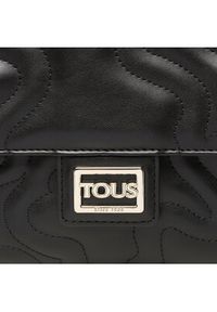 Tous - TOUS Torebka Bandolera Solapa M. K Dream 2001576951 Czarny. Kolor: czarny. Materiał: skórzane #7