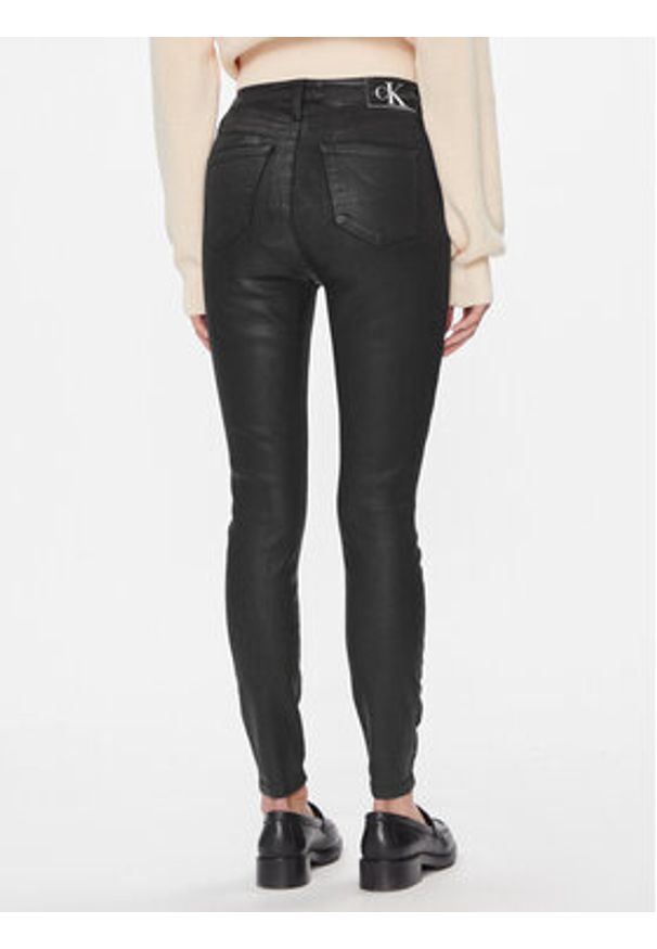 Calvin Klein Jeans Jeansy J20J222135 Czarny Skinny Fit. Kolor: czarny