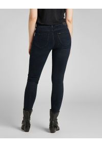 Lee - LEE SCARLETT HIGH DAMSKIE SPODNIE JEANSOWE ZIP DARK LEA L31BPHJB 112139830